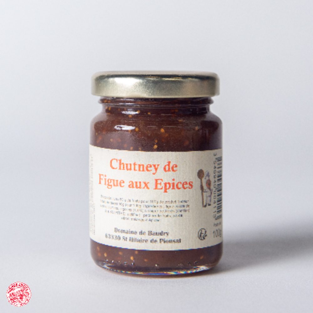 Chutney de figue aux épices (100g)