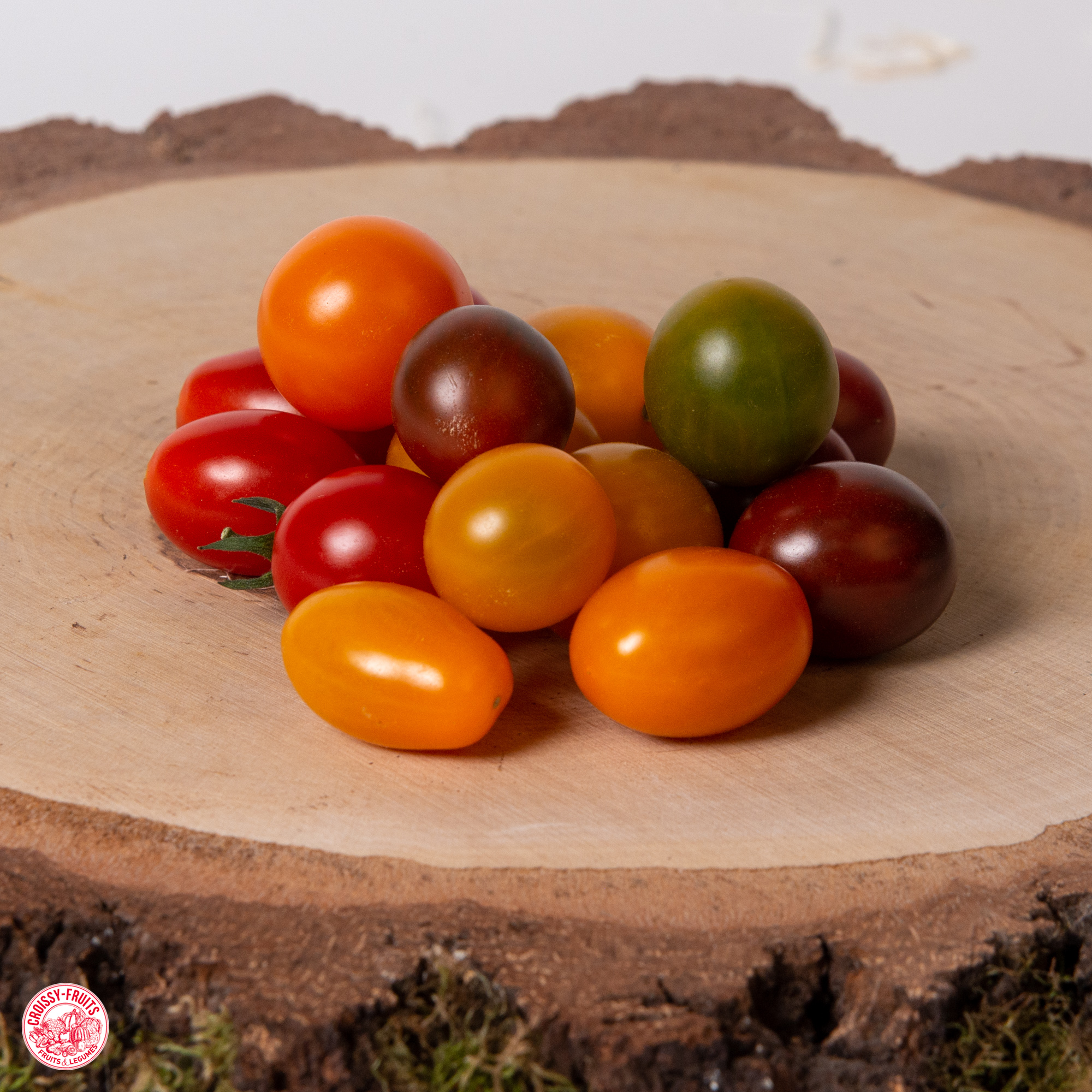 Tomates cerises multicolores Françaises
